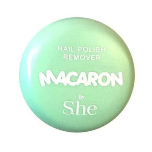 NR-411 She Macaron Nail Polish Remover Pads Green