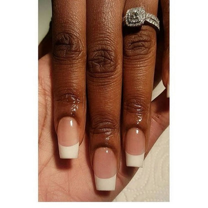 Forever Beautiful Press-On Nails in French Manicure