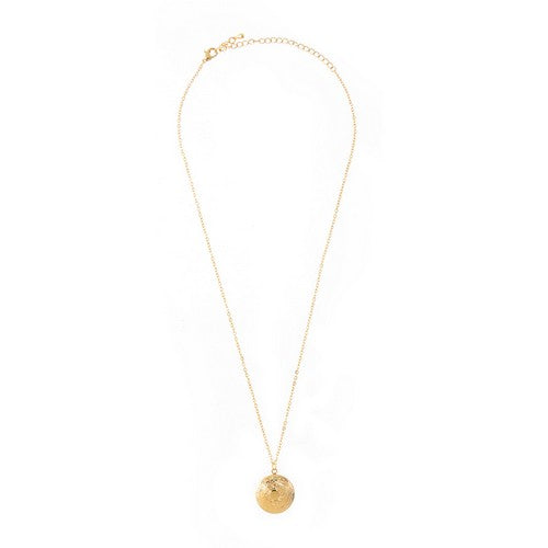 ONH0839 Dainty Locket Necklace Gold