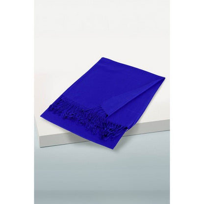 Plain Pashmina in Royal Blue
