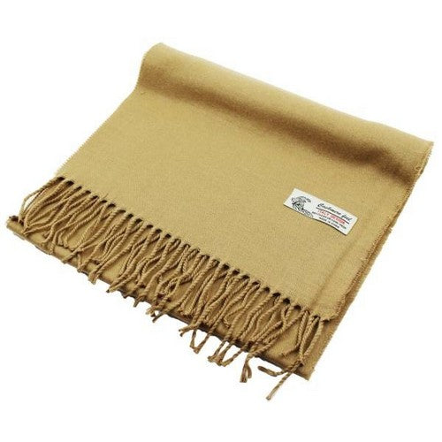 DBCM19 Cashmere Pashmina in Camel
