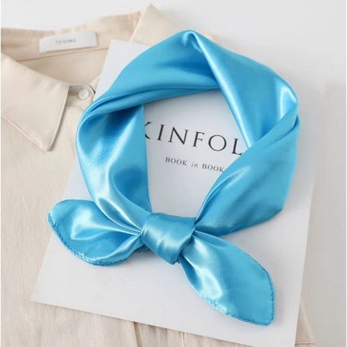 JBN 02ST1 20'' Satin Scarf in Blue
