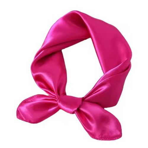 JBN 02ST1 20'' Satin Scarf in Fuchsia