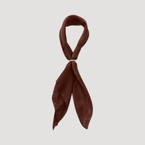 RNT1388F Plain Twilly Scarf in Burgundy