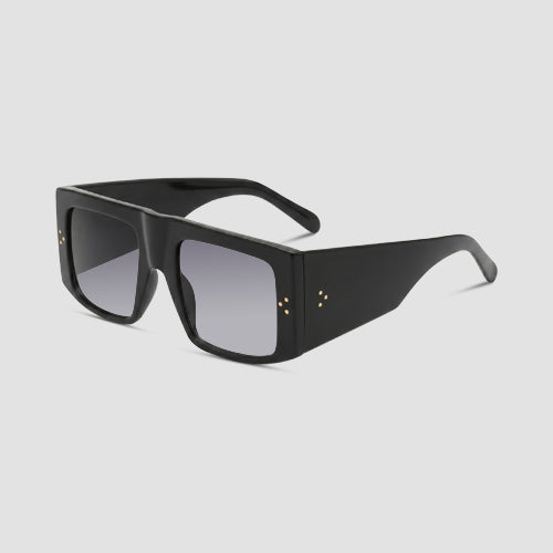 3 Dot Oversize Shades in Black