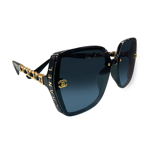 8330 Chanel Sunglasses Black