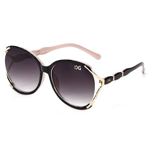 DG Gold Trim Shades in Black Beige