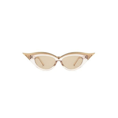 Edge Trim Cat Eye Shades in Beige