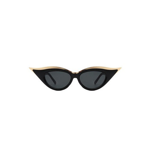 Edge Trim Cat Eye Shades in Black