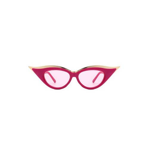 Edge Trim Cat Eye Shades in Pink