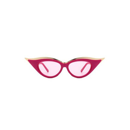 Edge Trim Cat Eye Shades in Pink