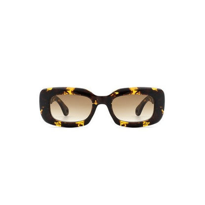 Rib Arm Retro Shades in Tortoiseshell