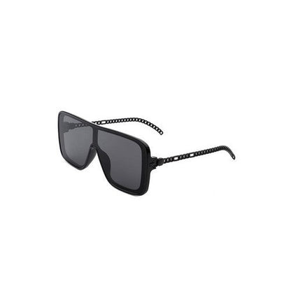 IS-HS2059 Chain Arm Shield Shades in Black