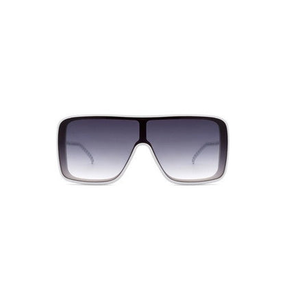 Chain Arm Shield Shades in White