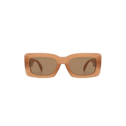 Greek Arm Retro Shades in Brown