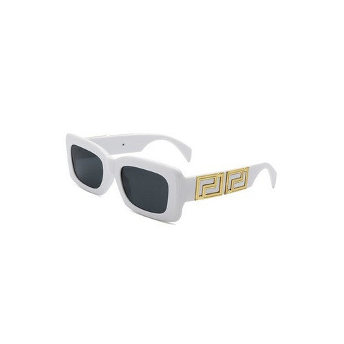 CE-HS1238 Greek Arm Retro Shades in White