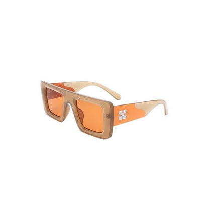 IS-HS1280 Two-Tone Retro Shades in Brown & Orange