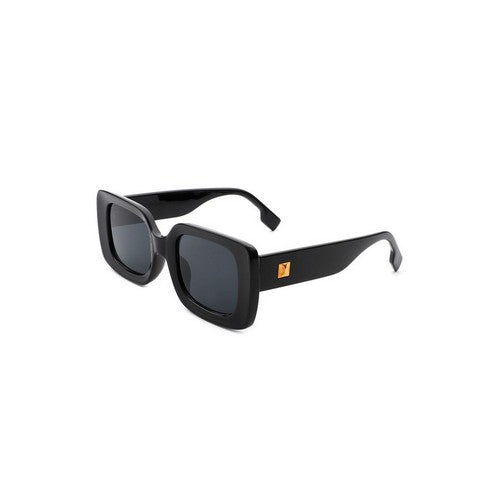 IS-HS1139 Retro Square Shades in Black