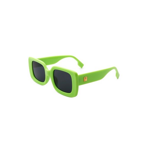 IS-HS1139 Retro Square Shades in Green