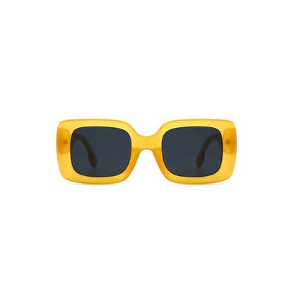 Retro Square Shades in Yellow