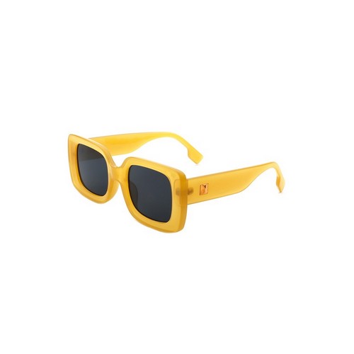 IS-HS1139 Retro Square Shades in Yellow