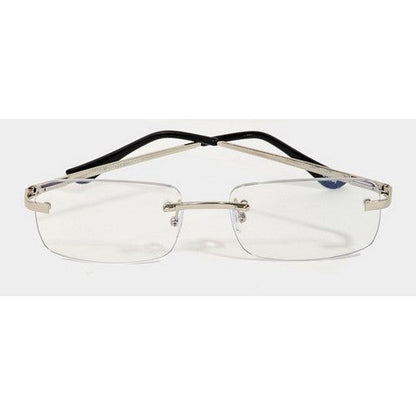 5023SUNBLF Blue Light Filter Rimless in Silver