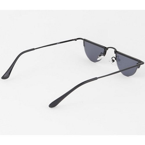 142-S5270 Half Circle Shades in Black