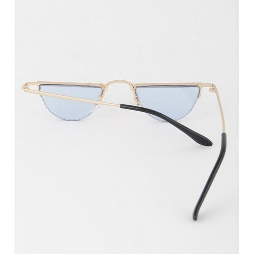 142-S5270 Half Circle Shades in Blue