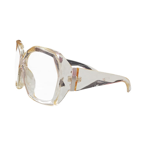 Geometric Bubble Optical Shades in Beige