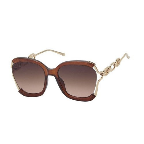 F5447AG Link Arm Shades in Brown