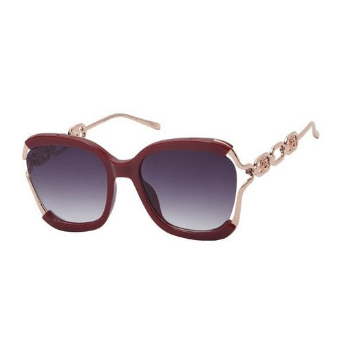 F5447AG Link Arm Shades in Burgundy