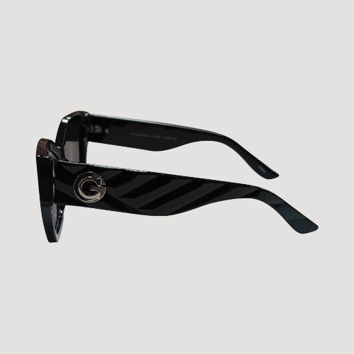 G Badge Shades in Black/Purple