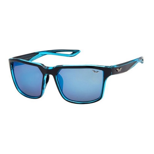 F2127SP Wings Mirror Lens Wayfare Shades in Blue