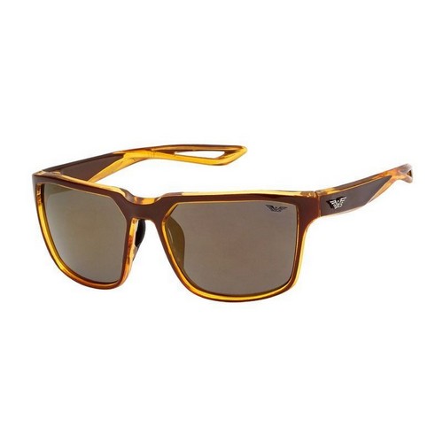F2127SP Wings Mirror Lens Wayfare Shades in Brown