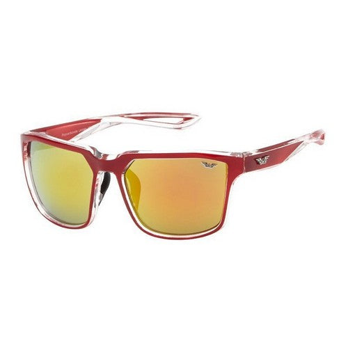 F2127SP Wings Mirror Lens Wayfare Shades in Red