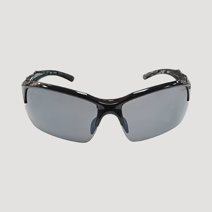 Wings Wrap Around Sports Shades in Black