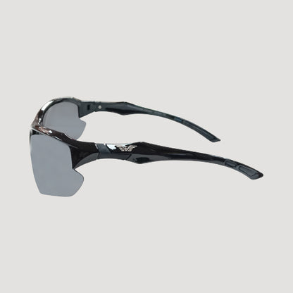 Wings Wrap Around Sports Shades in Black