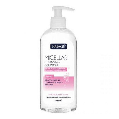 NUA1226 Nuage 3-in-1 Micellar Cleansing Gel Face Wash 200ml