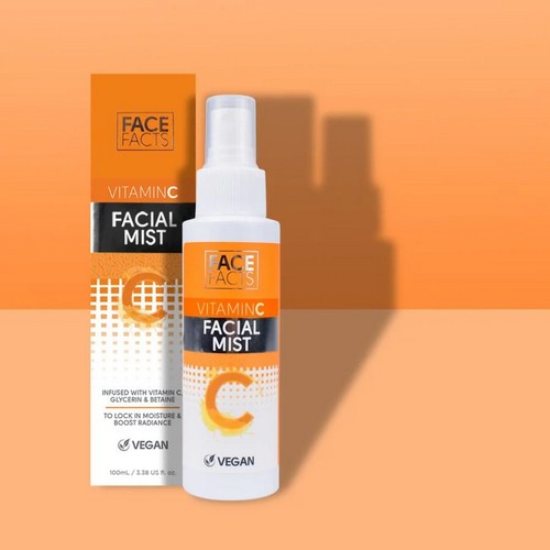 SCS13073 Face Facts Vitamin C Brightening Facial Mist - 100ml