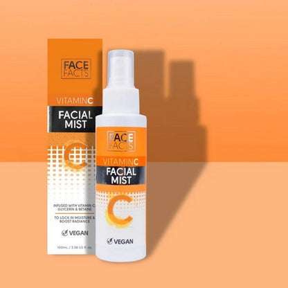 SCS13073 Face Facts Vitamin C Brightening Facial Mist - 100ml