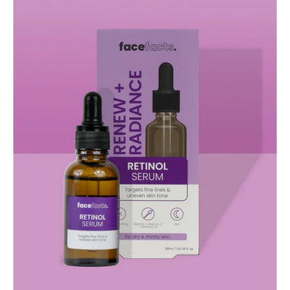 Face Facts Renew & Radiance Retinol Serum - 30ml