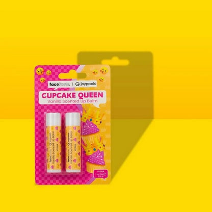 Joypixels Scented Lip Balm 2pk in Cupcake Queen Vanilla