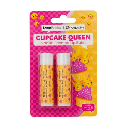 SCS17972 Joypixels Scented Lip Balm 2k in Cupcake Queen Vanilla