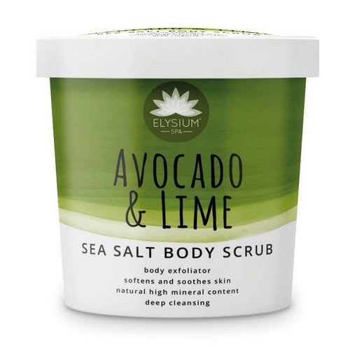 Elysium Avocado & Lime Sea Salt Scrub 200g