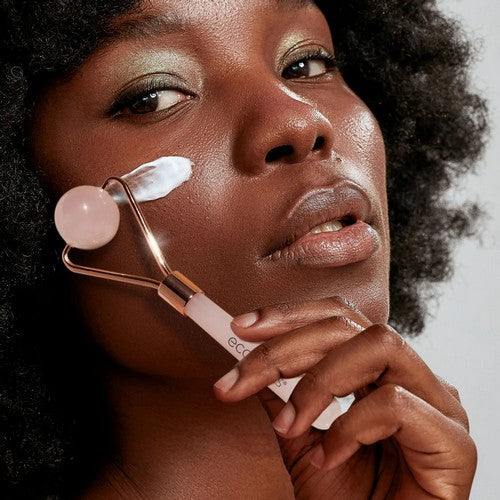 356132 Ecotools Rose Quartz Facial Roller