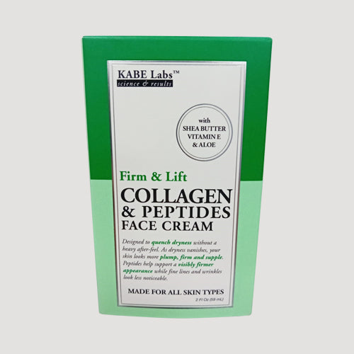 Kabe Labs Firm & Lift Collagen & Peptides Face Cream 2oz