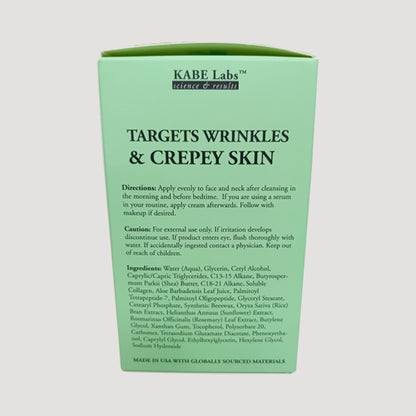 Kabe Labs Firm & Lift Collagen & Peptides Face Cream 2oz