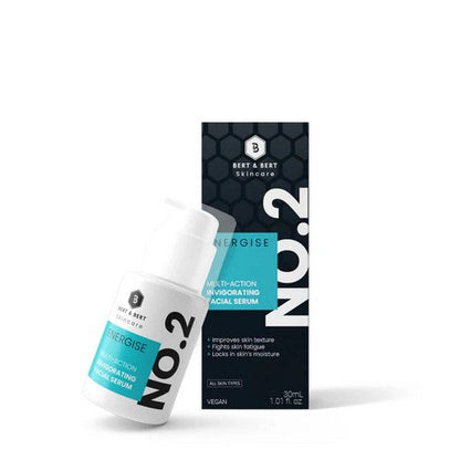 Face Facts Bert & Bert No.2 Energise Multi-Action Invigorating Facial Serum - 30ml