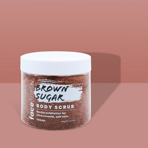 SCS17360 Face Facts Brown Sugar Body Scrub - 400g