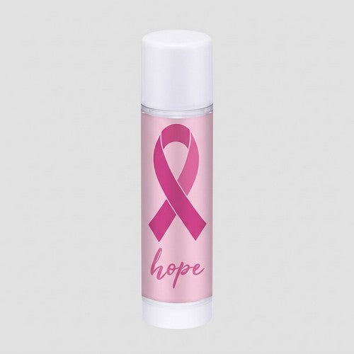 B0DLB47RNY Breast Cancer Awareness Lip Balm in Mid Pink